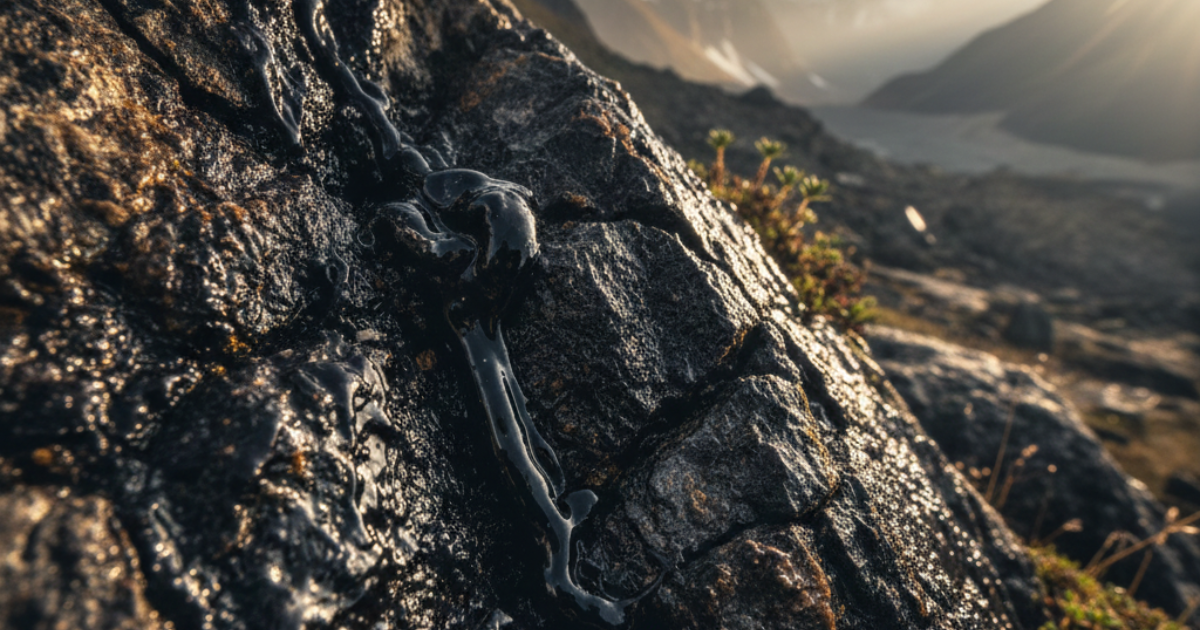 Shilajit puro de los Himalayas, adaptógeno natural de Raíces Zen