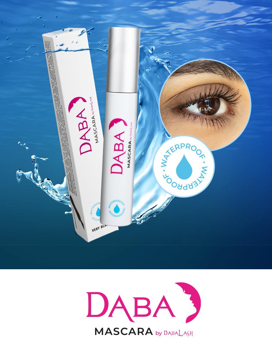 Combo Suero para Crecimiento de Pestañas y Cejas Dabalash + DABA Mascara Waterproof