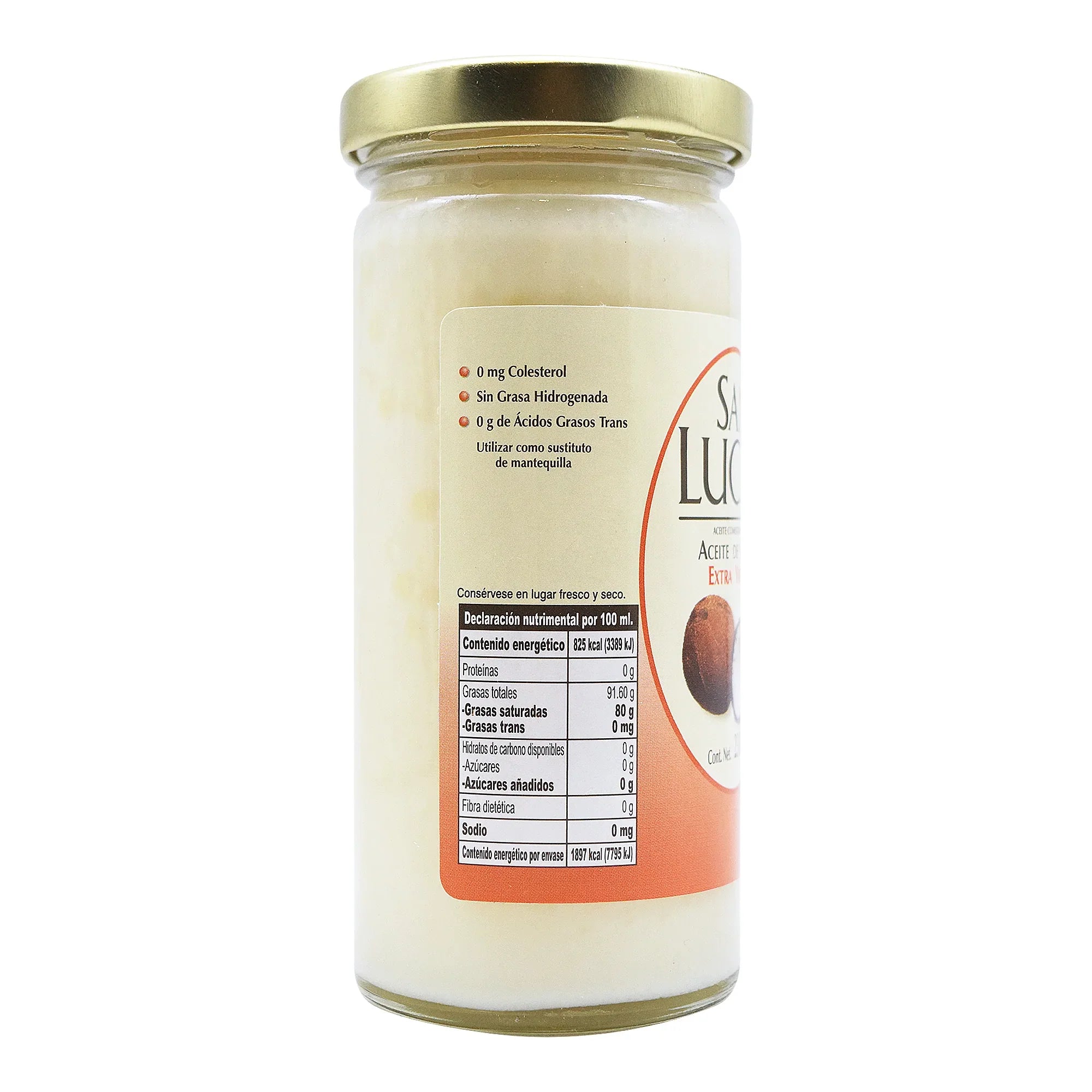 Aceite De Coco Extra Virgen San Lucas Botella De 230 mL