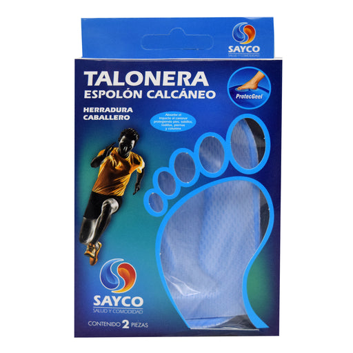 Talonera De Gel Herradura Caballero Sayco