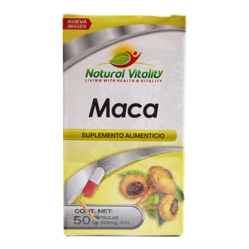Maca 50 Capsulas Natural Vitality