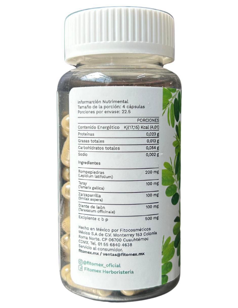 Rompe Piedras Fitomex 90 Cápsulas