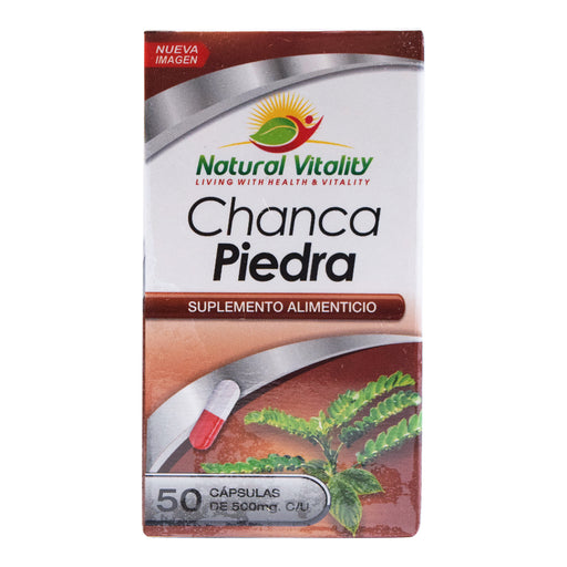 Chanca Piedra 50 Capsulas Natural Vitality