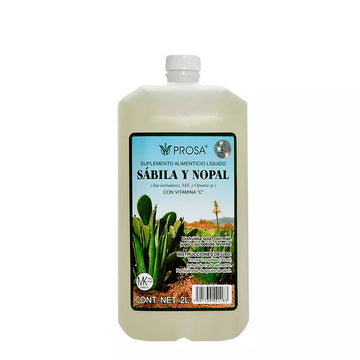 Bebida De Sabila Y Nopal Con Vitamina C 2 L Prosa