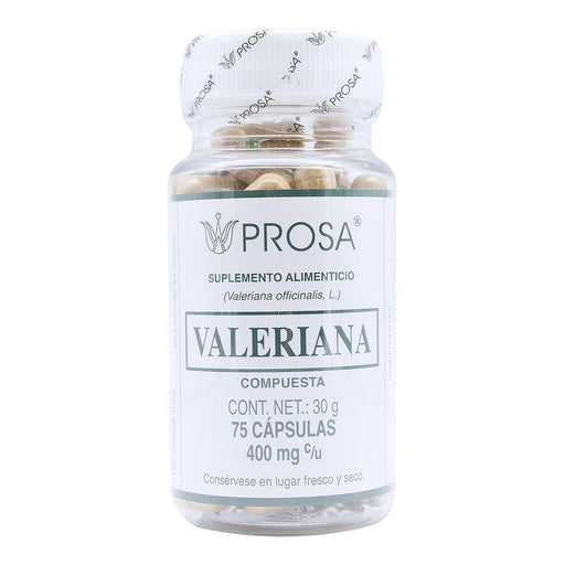 Valeriana 75 Capsulas Prosa