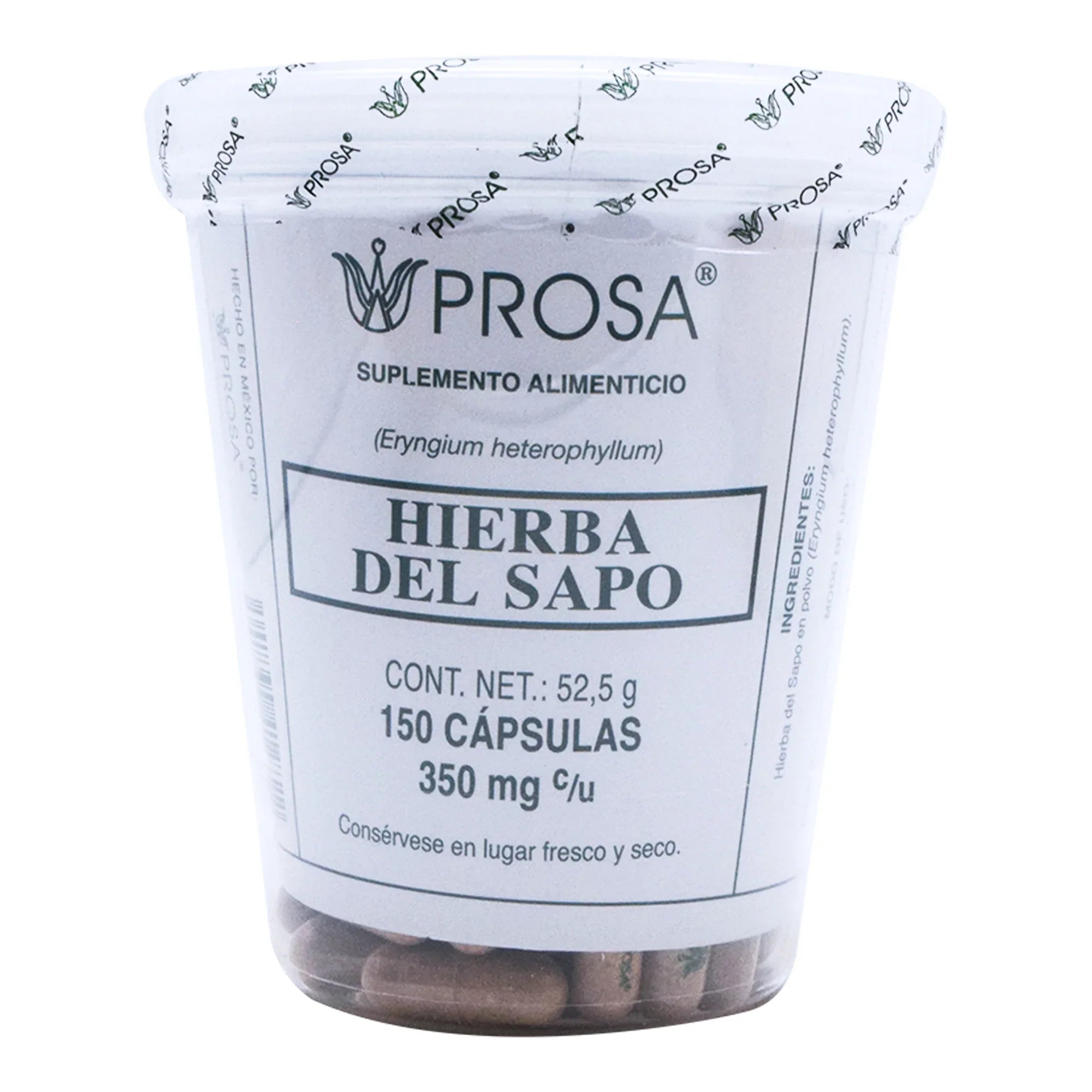 Hierba Del Sapo 150 Cápsulas Prosa