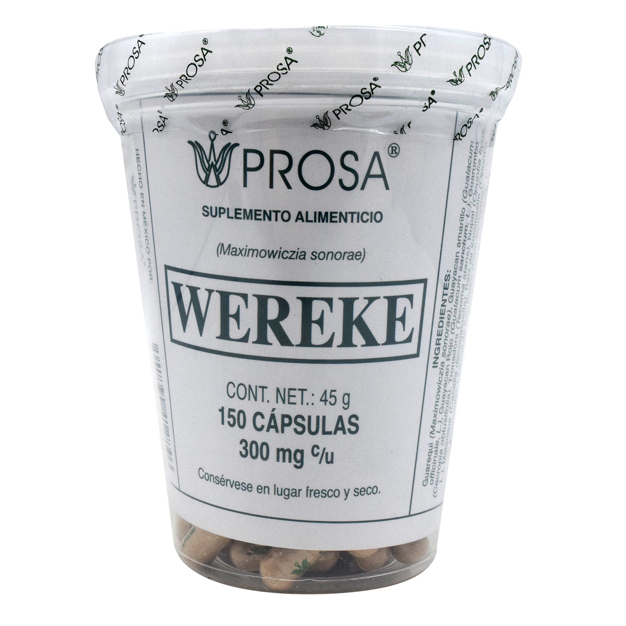 Wereke 150 Capsulas Prosa