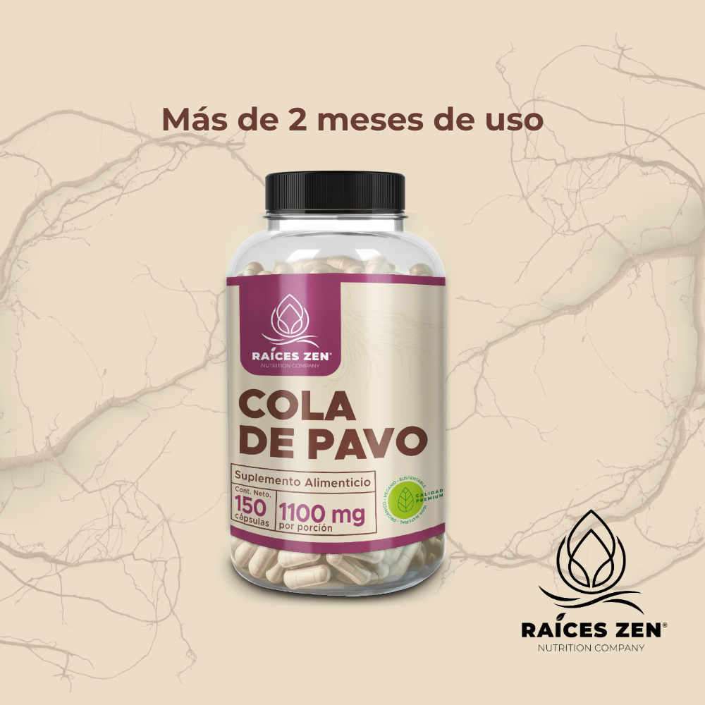 Cola De Pavo Raíces Zen Súper Premium