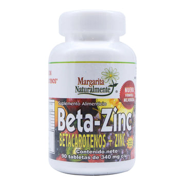 Beta-zinc Betacaroteno 90 Tabletas