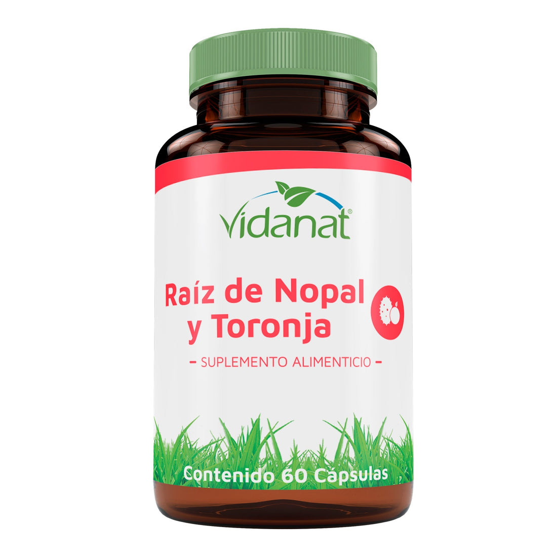 Raiz De Nopal Y Raiz De Toronja 60 Capsulas Vidanat