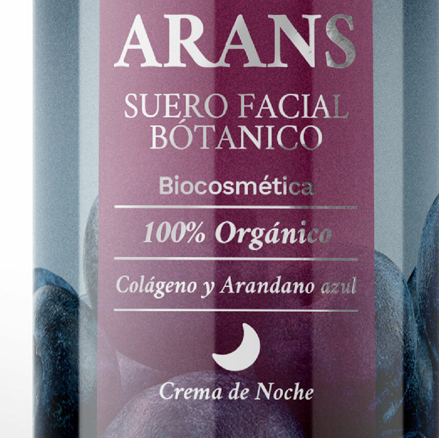Arans Suero Facial Botanico Crema de Noche Fitomex 50 mL