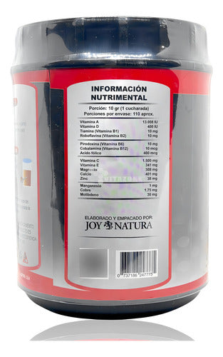 Ajo Negro En Polvo 500 G Joy Natura Sabor Natural
