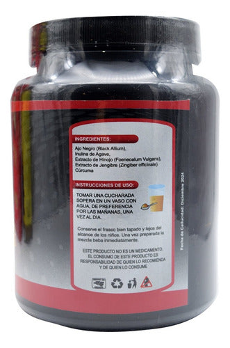 Ajo Negro En Polvo 500 G Joy Natura Sabor Natural