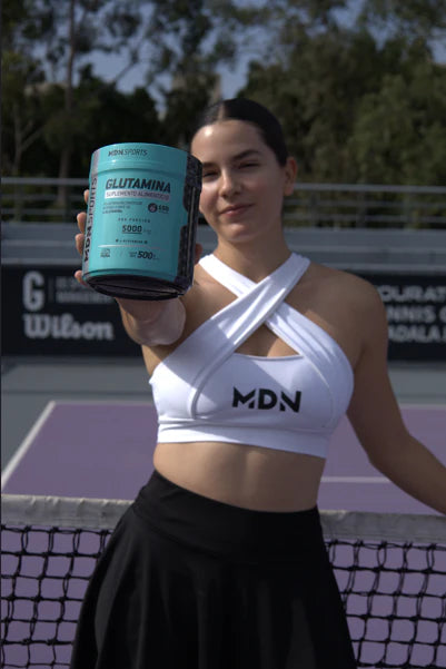 L-glutamina MDN Sports 500g 100 Servicios 100% Pura Glutamina