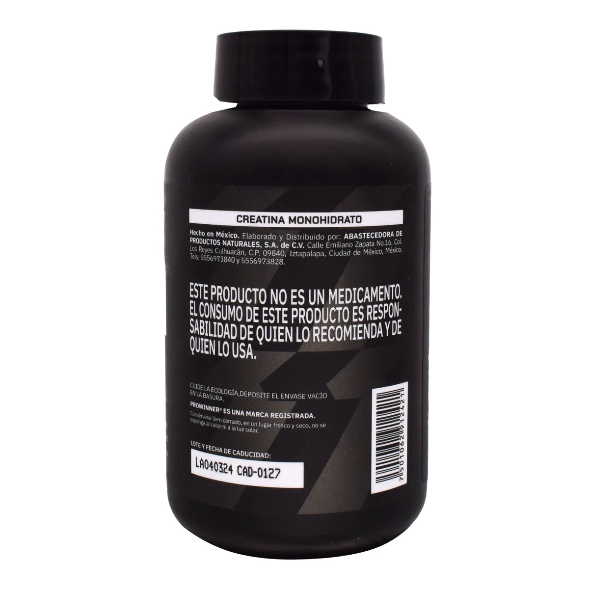 Creatina Prowinner 150 cápsulas Monohidrato Prowinner PROWCREATINACAPS