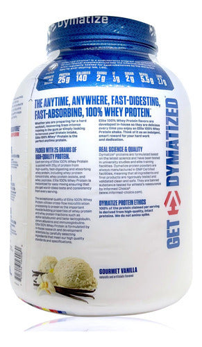 Dymatize Elite Whey 100% Vainilla 2.3kg Polvo