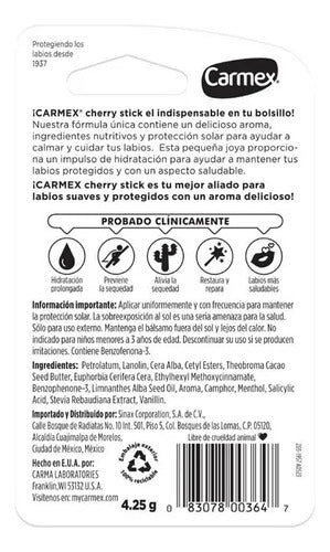 Balsamo Labial Cereza 4.25 G Carmex