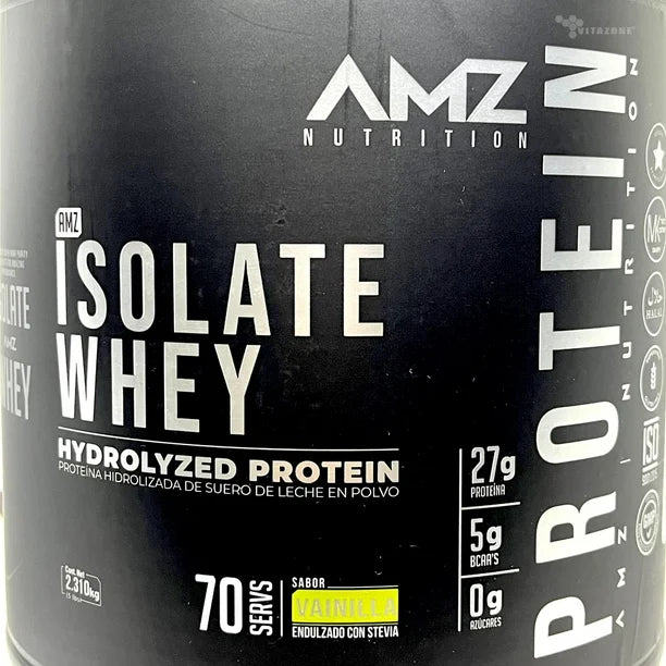 Proteína Hidrolizada Isolate Whey AMZ 2.310 kg Vainilla