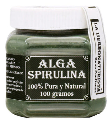 Alga Spirulina La Herbonaturista 100 G