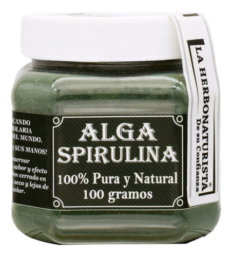 Alga Spirulina La Herbonaturista 100 G