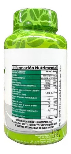 Cafe Verde Para Tu Peso Ideal 30 Capsulas - Natural Healt