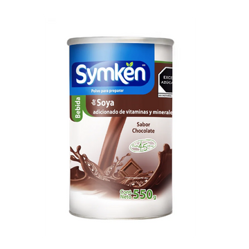 Bebida De Soya Chocolate 550 G Symken sabor Chocolate