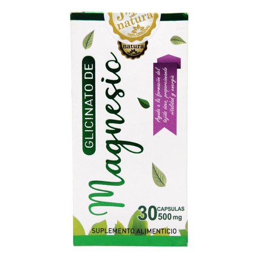 Glicinato De Magnesio 30 Capsulas Joy Natura