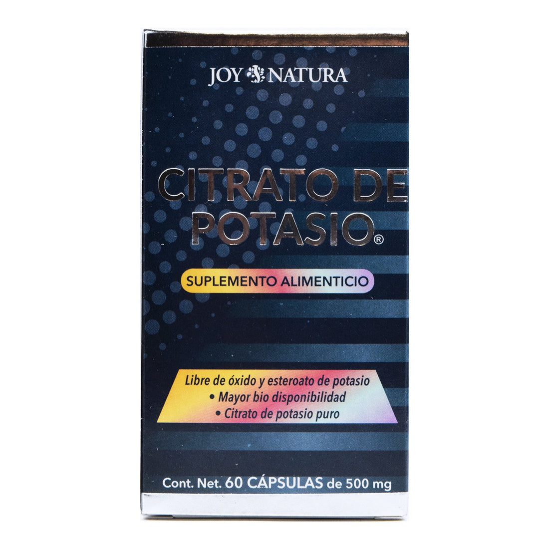 Citrato De Potasio 60 Capsulas Joy Natura
