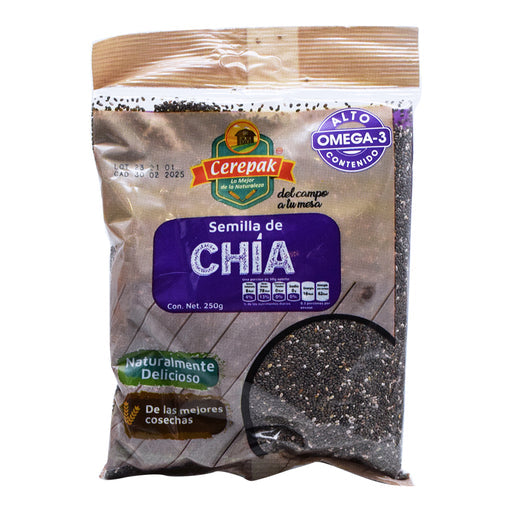 Semilla De Chia 250 G Cerepak