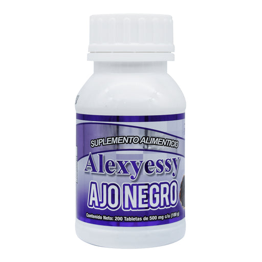 Ajo Negro  200 Tabletas Alexyessy Natural