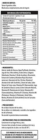 Gomitas Multi Para Mujer Frutos Rojos Belabear 100 Gomitas