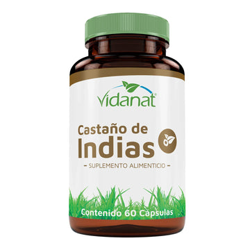 Castaño De Indias Suplemento Alimenticio 60 Cápsulas -Vidanat