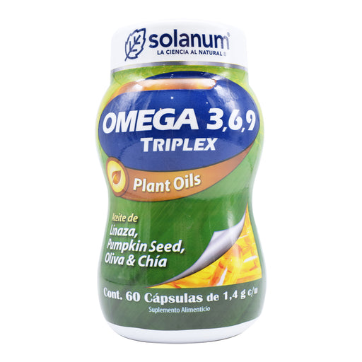Omega 3 6 9 60 Capsulas Solanum