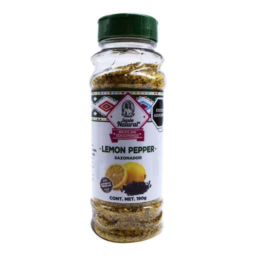 Sazonador Limon Y Pimienta 190 G Sazon Natural