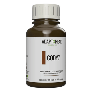 CODY7 Cordyceps Puro Premium Genuino Adaptoheal 150 Capsulas 500 mg