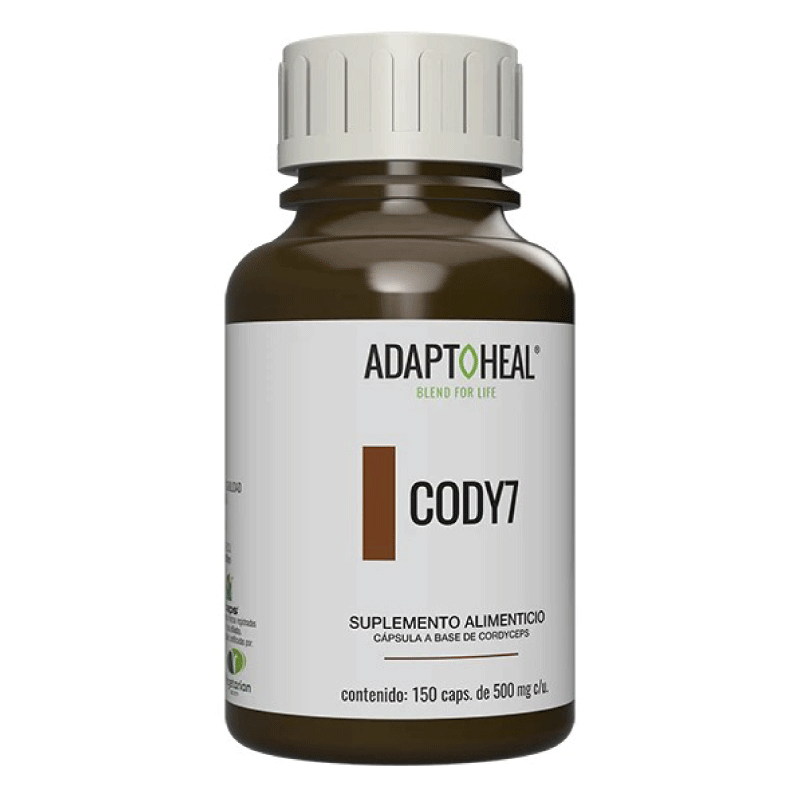 CODY7 Cordyceps Puro Premium Genuino Adaptoheal 150 Capsulas 500 mg
