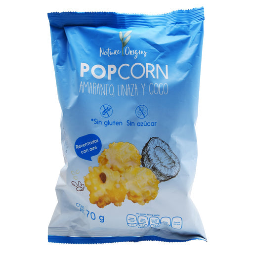 Palomitas Coco Y Linaza 70 G Nature Origins