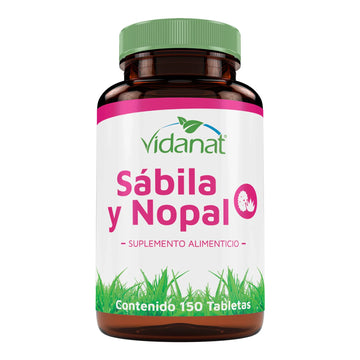 Sabila Y Nopal Vidanat 150 Tabletas