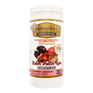 Grenetina Hidrolizada Membrana De Huevo Frutos Rojos 500g