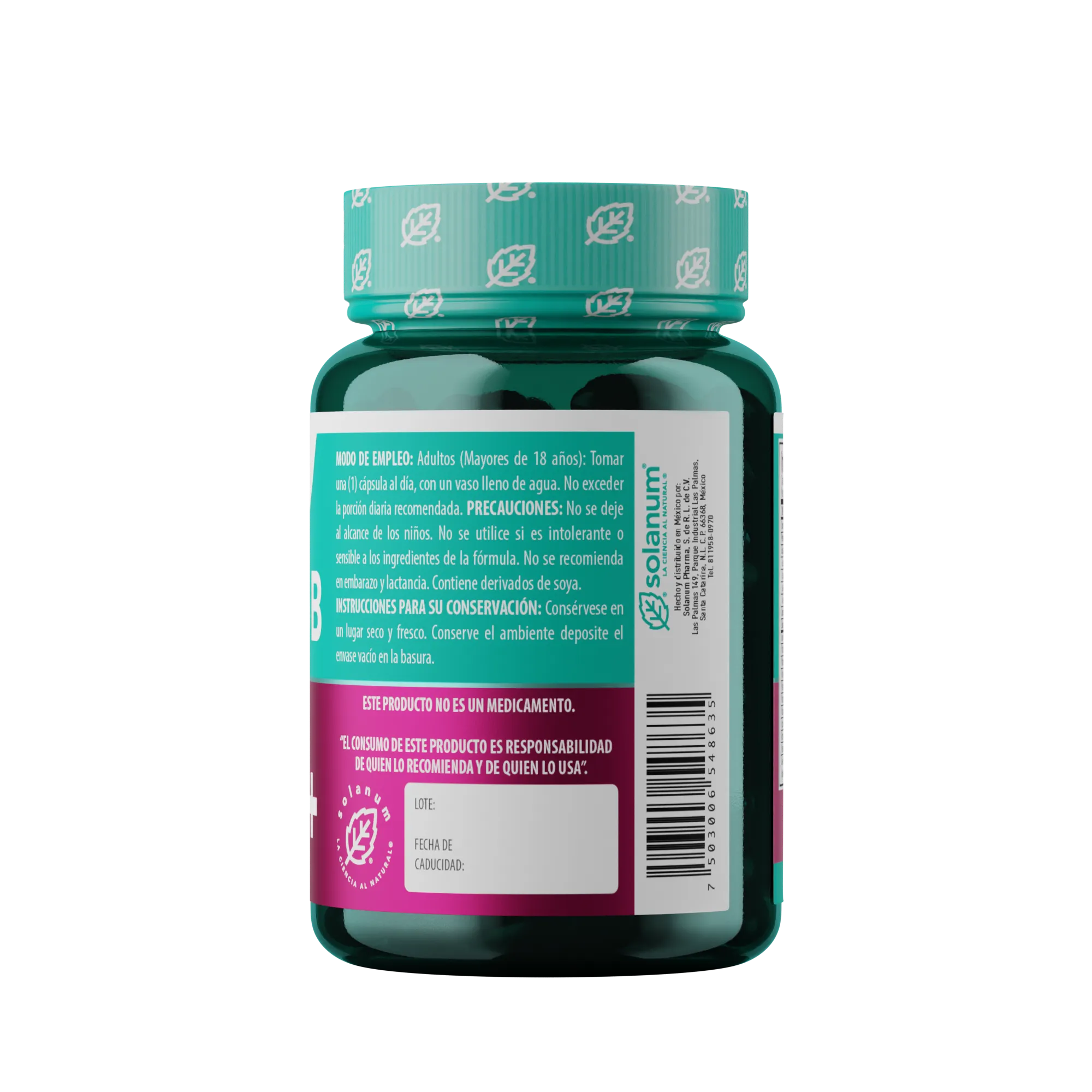 Complejo B Jalea Real Solanum 150 Cápsulas