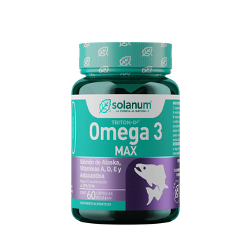 Omega 3 Max Solanum 60 Cápsulas