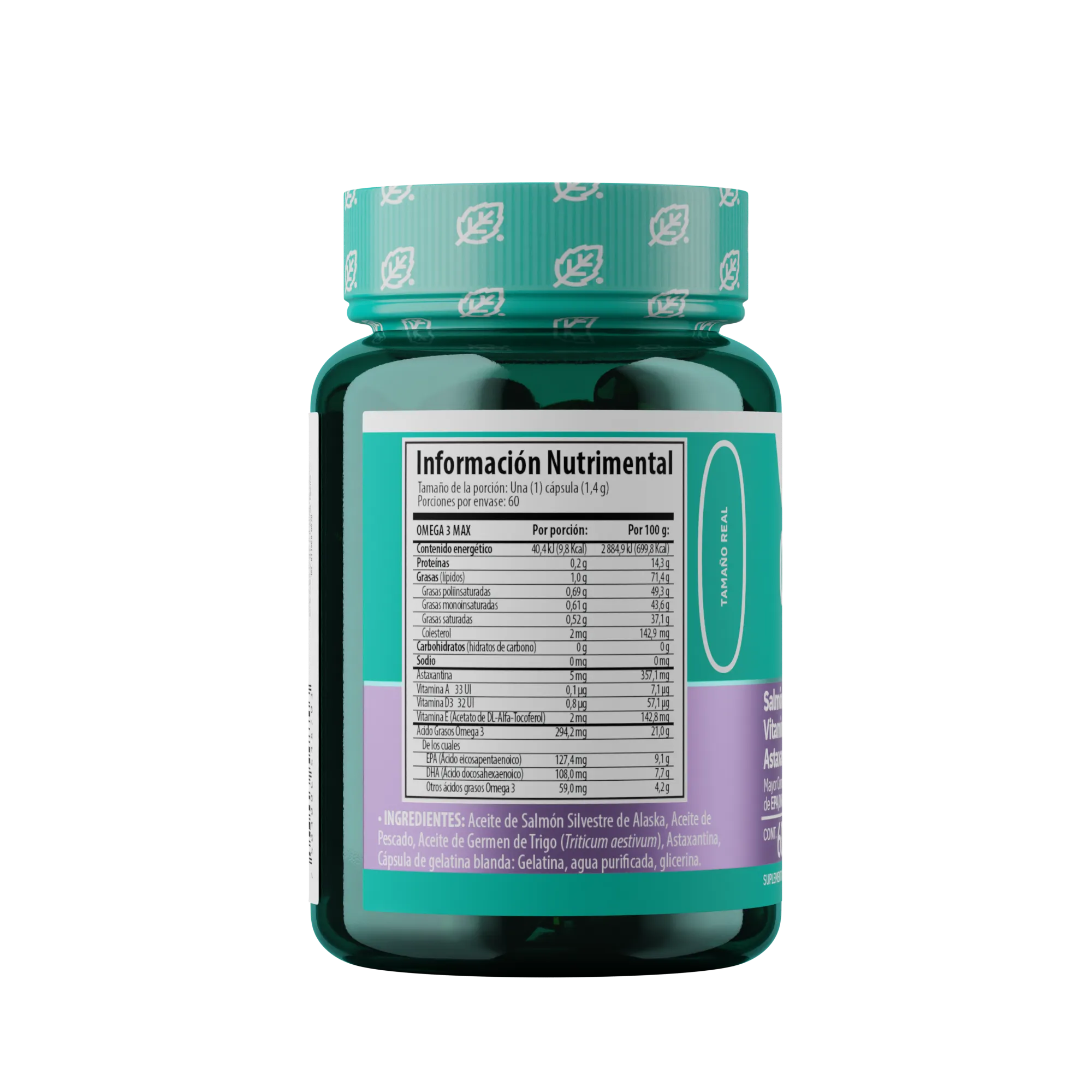 Omega 3 Max Solanum 60 Cápsulas