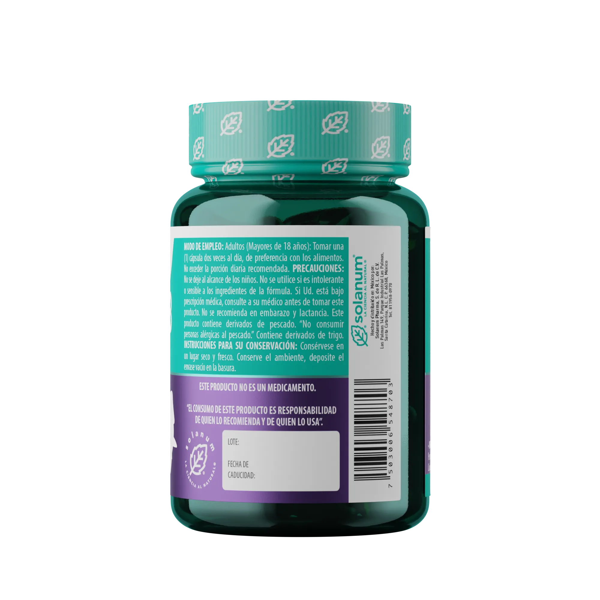 Omega 3 Max Solanum 60 Cápsulas