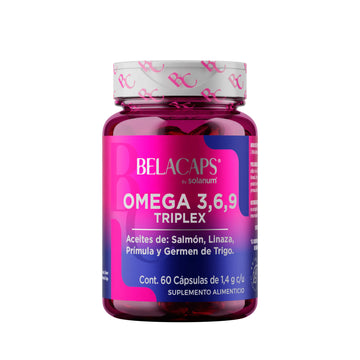 Belacaps Omega 3,6,9 Triplex Solanum 60 Cápsulas