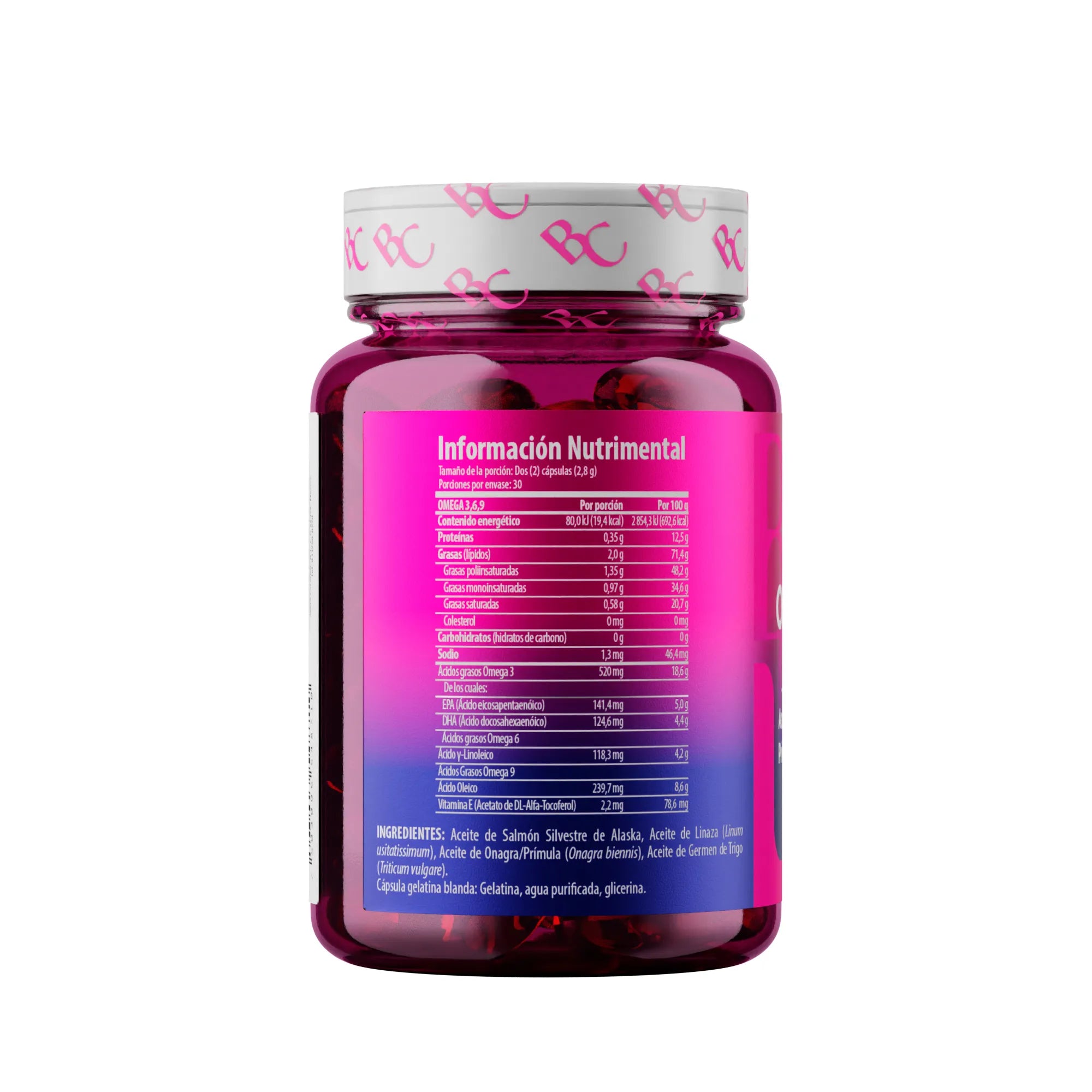 Belacaps Omega 3,6,9 Triplex Solanum 60 Cápsulas