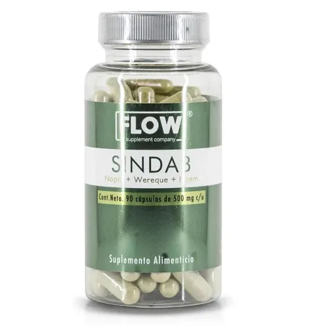 Sindab Nopal Wereke Neem | Premium Flow 90 Capsulas