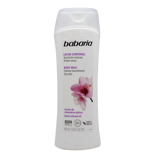 Leche Corporal Almendras Dulces 400 Ml Babaria