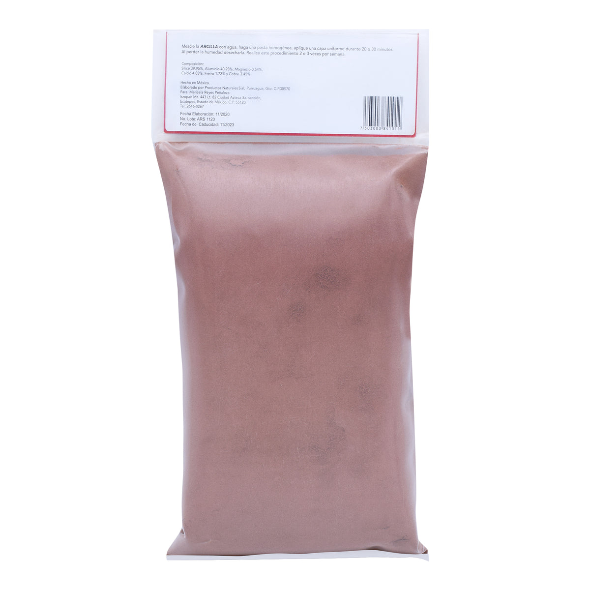 Arcilla Roja Siempre Natural 1 Kg
