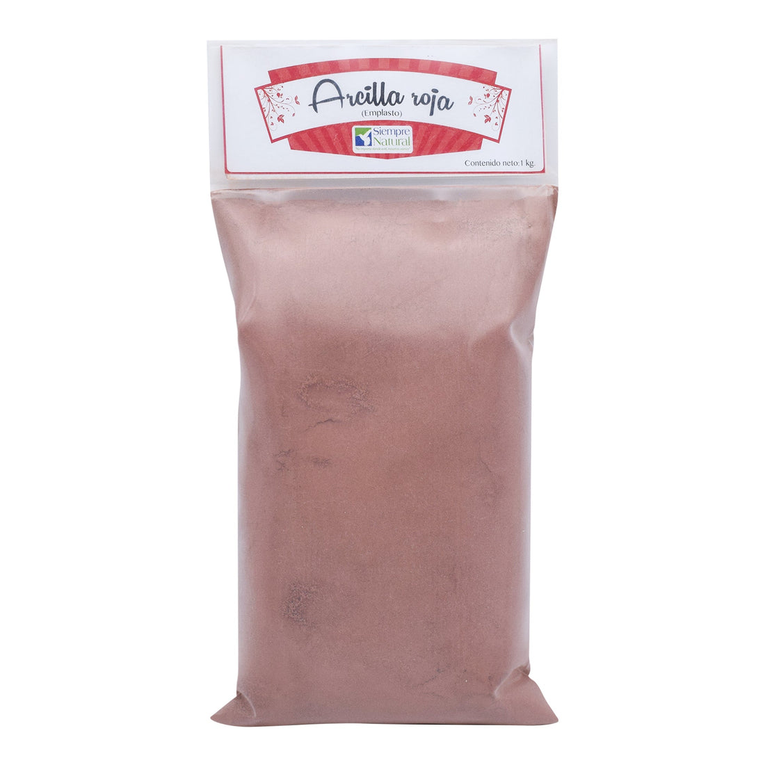 Arcilla Roja 1 Kg Siempre Natural