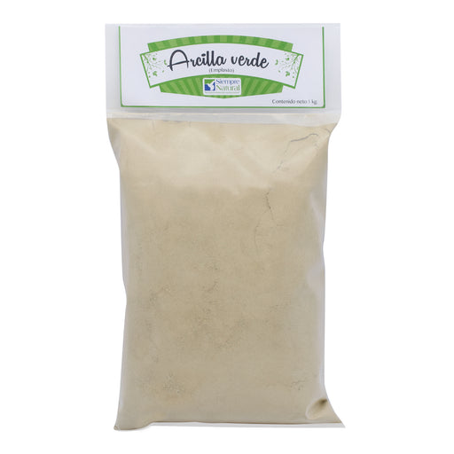 Arcilla Verde 1 Kg Siempre Natural